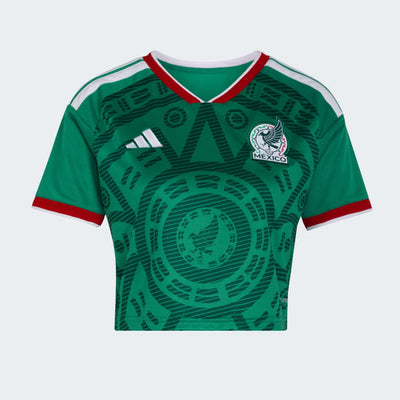 Mexico Home Cropped Jersey Women’S Home World Cup 2026