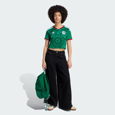 Mexico Home Cropped Jersey Women’S Home World Cup 2026