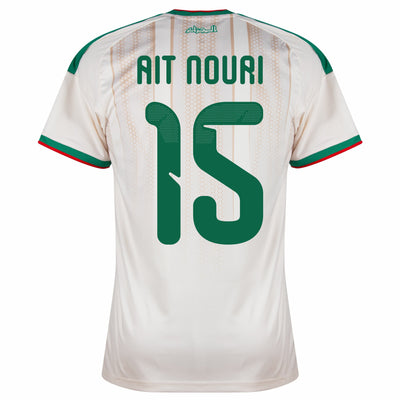 Algeria Home Fan Jersey Ait Nouri 15 Shirt 2026-2027 (Official Printing)