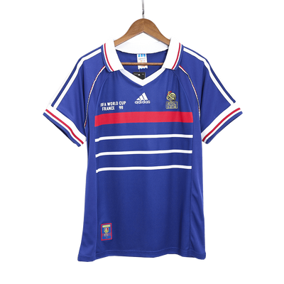 Retro Soccer Jersey France Home World Cup 1998