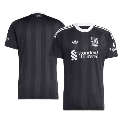 Liverpool Goalkeeper Soccer Jersey 2025/26 Black