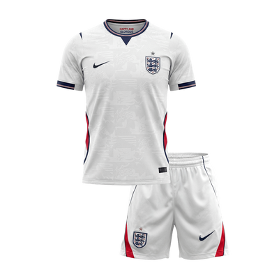 England Home Kids Fan Jersey Shirt 2026 Wrold Cup