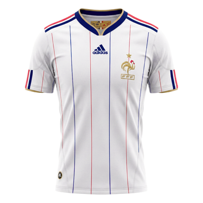 Retro Soccer Jersey France Away 2010